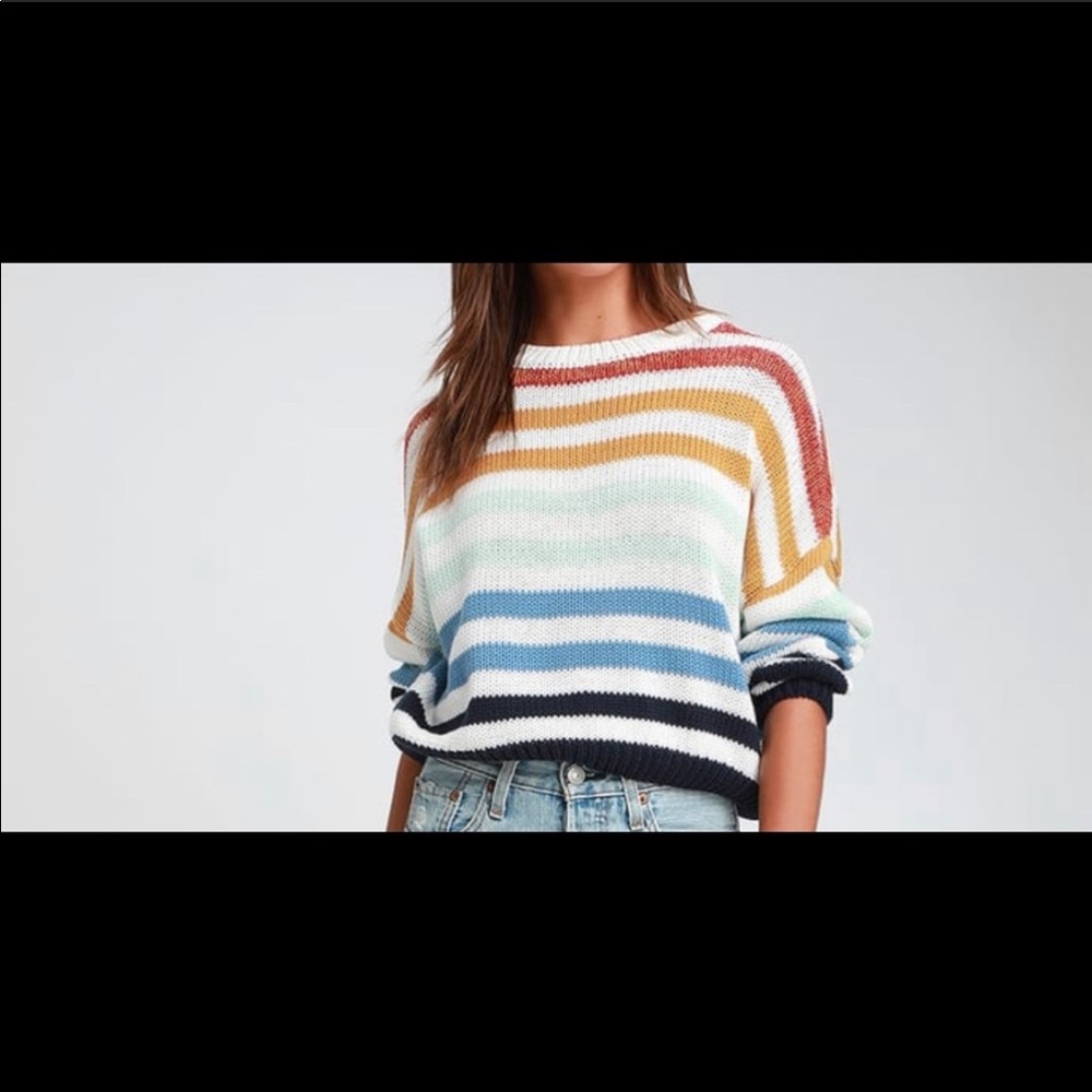 Lulus striped sweater!